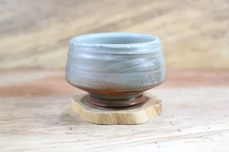 【送禮好物】純手拉坏 柴燒茶碗 陶藝名家葉敏祥手工作品