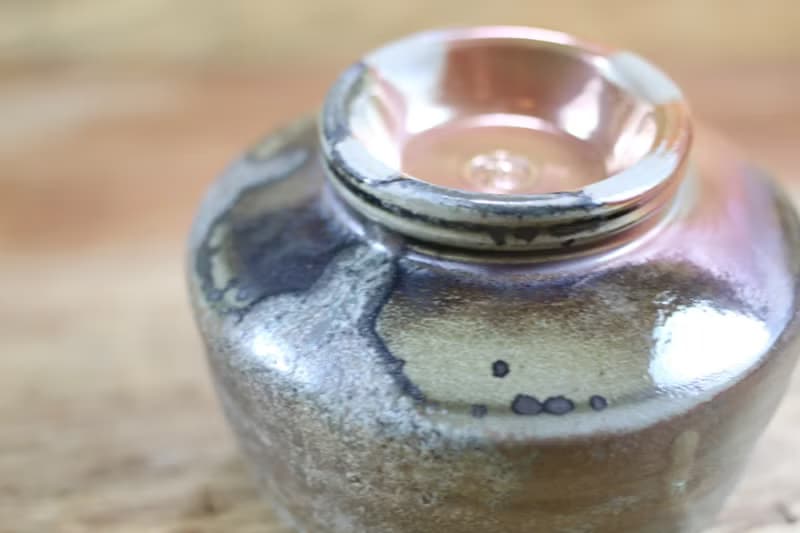 【送禮好物】純手拉坏 柴燒茶碗 陶藝名家葉敏祥手工作品