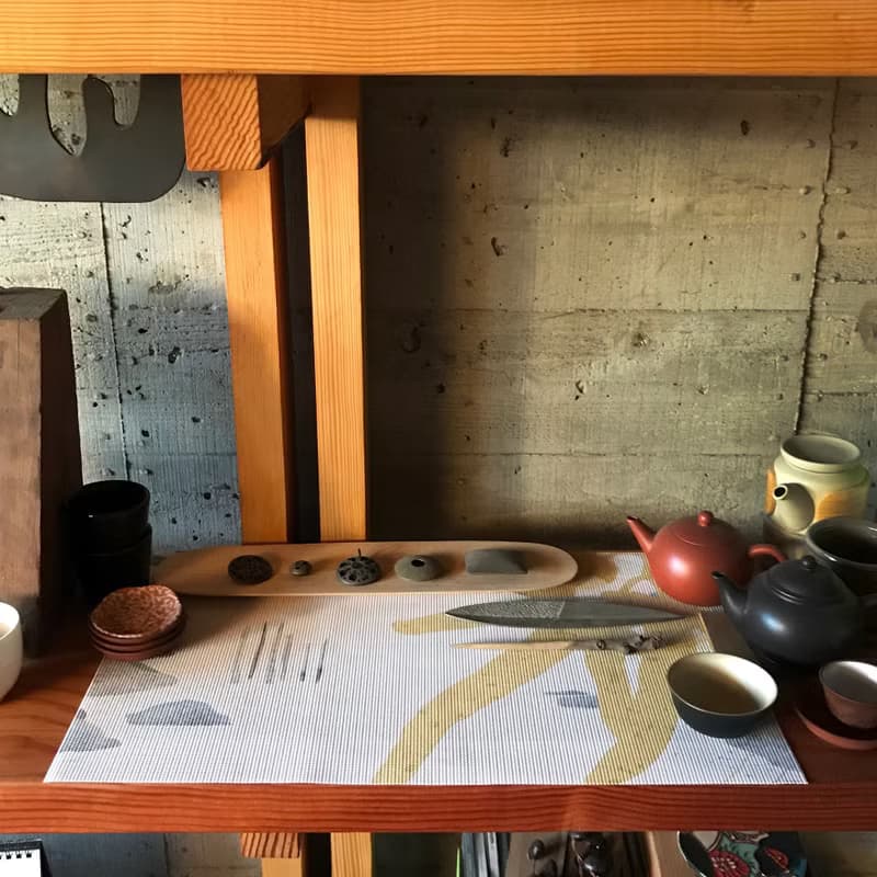 蕨類風景餐桌墊-海金沙|餐桌 廚房 餐具 佈置 女性 美