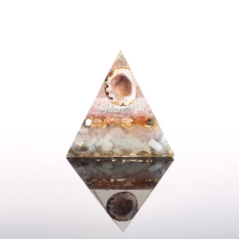 水晶療癒【母親節禮物】晶為天人-奧剛金字塔小夜燈Orgonite奧根