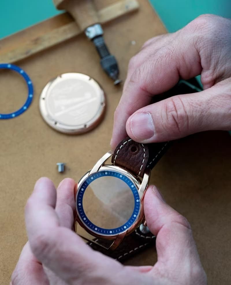 布里斯托偵察機 RISTOL SCOUT 小秒針機械腕錶