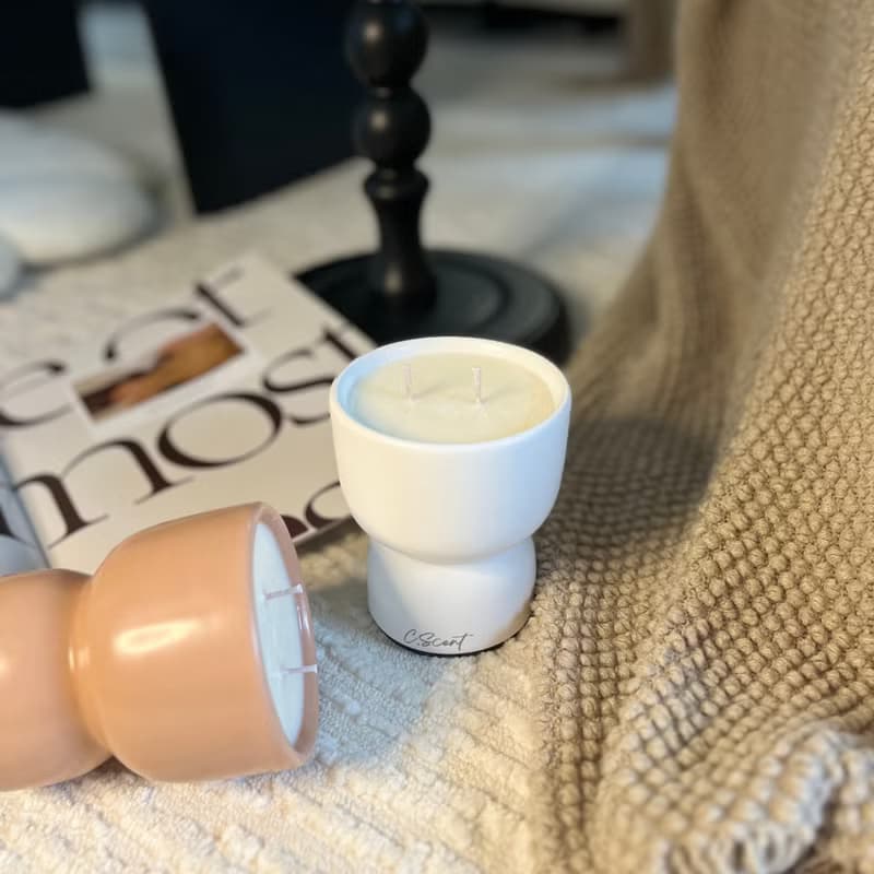 C.Scent Classic系列 Woodsy 天然精油蠟燭 木質調