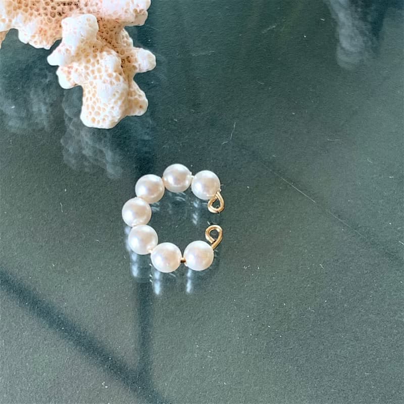 【母親節禮物】時尚耳骨夾 無痛珍珠耳骨夾 單一只價