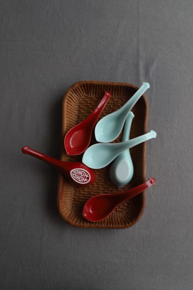 花瓣勺子   餐具配件  高溫顏色釉  兩色款