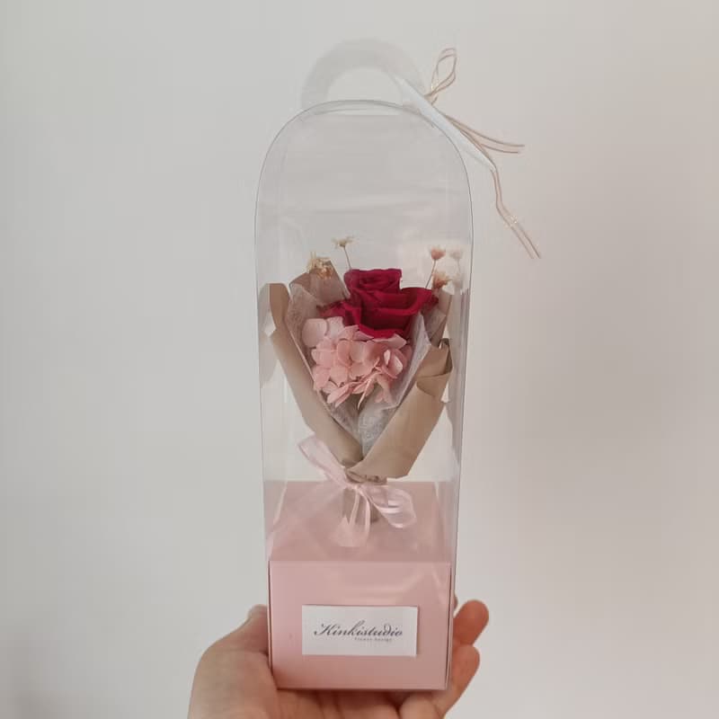 永生玫瑰花束 結婚求婚告白捧花外拍週年教師節生日交換禮物七夕