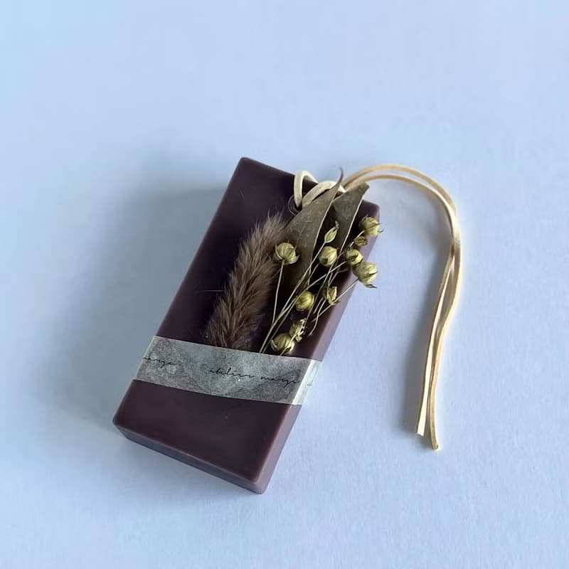 fragrance bouquet sachet brown