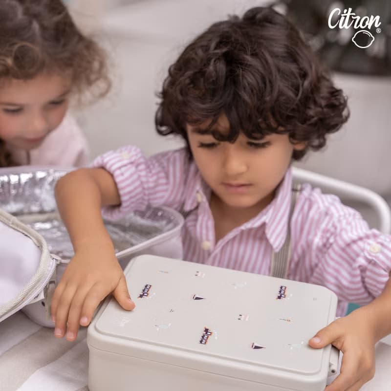 快速出貨【Citron】餐盒兩件組_交通工具