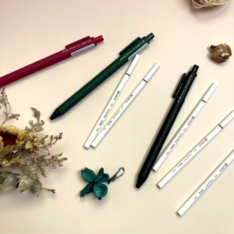 筆芯  復古色中性筆  Write Down to Light Up Refill