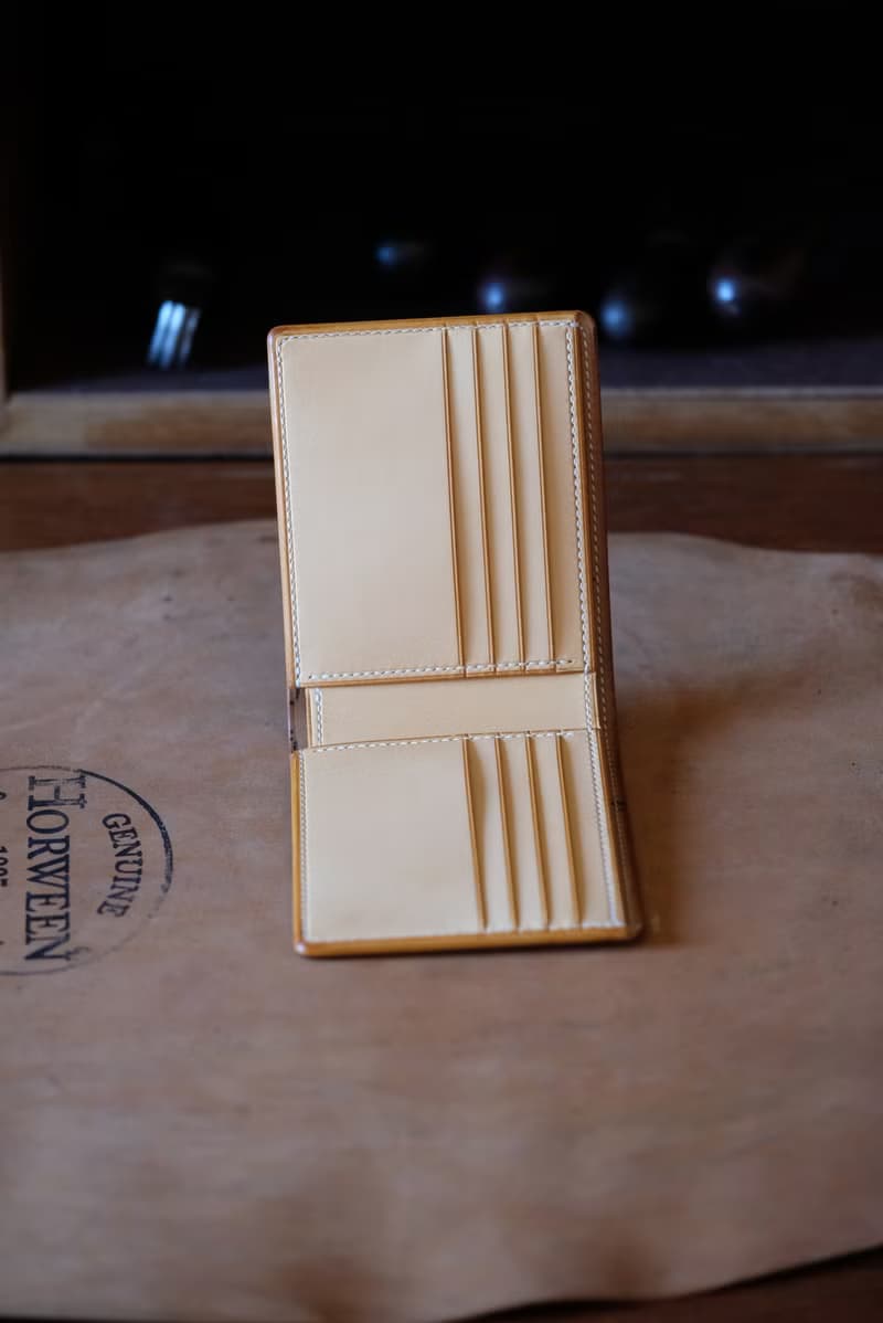 MILDY HANDS - SW 馬臀皮 短夾 銀包 Horween shell cordovan