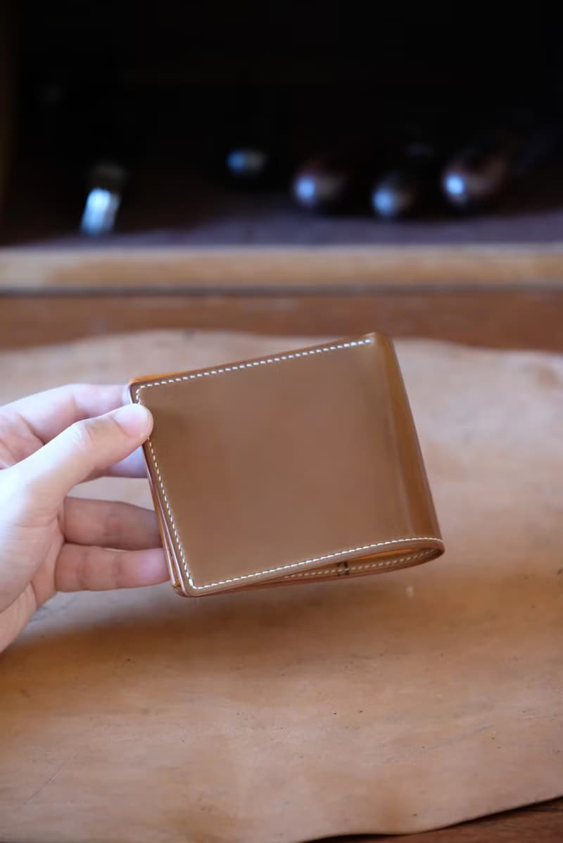 MILDY HANDS - SW 馬臀皮 短夾 銀包 Horween shell cordovan