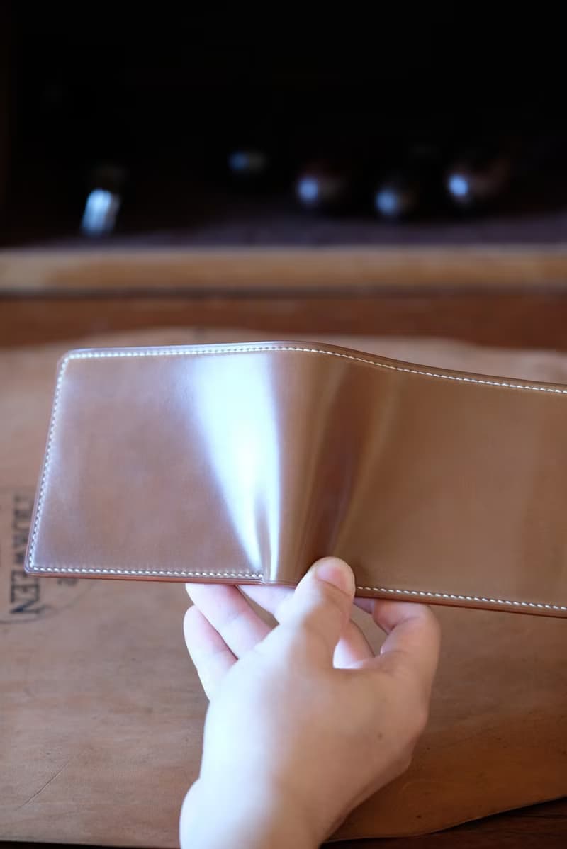 MILDY HANDS - SW 馬臀皮 短夾 銀包 Horween shell cordovan