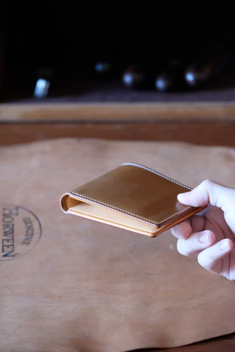 MILDY HANDS - SW 馬臀皮 短夾 銀包 Horween shell cordovan