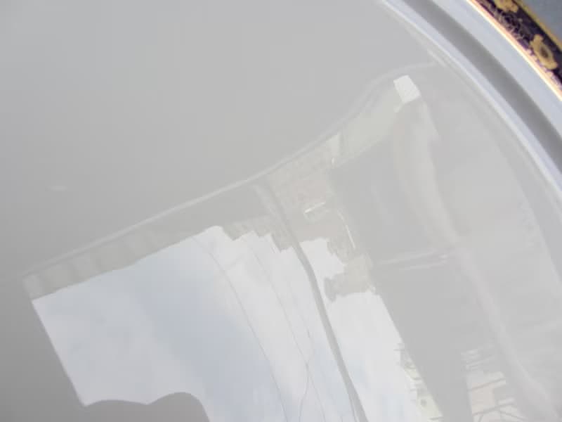 【老時光 OLD-TIME】早期二手金邊瓷盤餐盤(有使用過.有刮傷