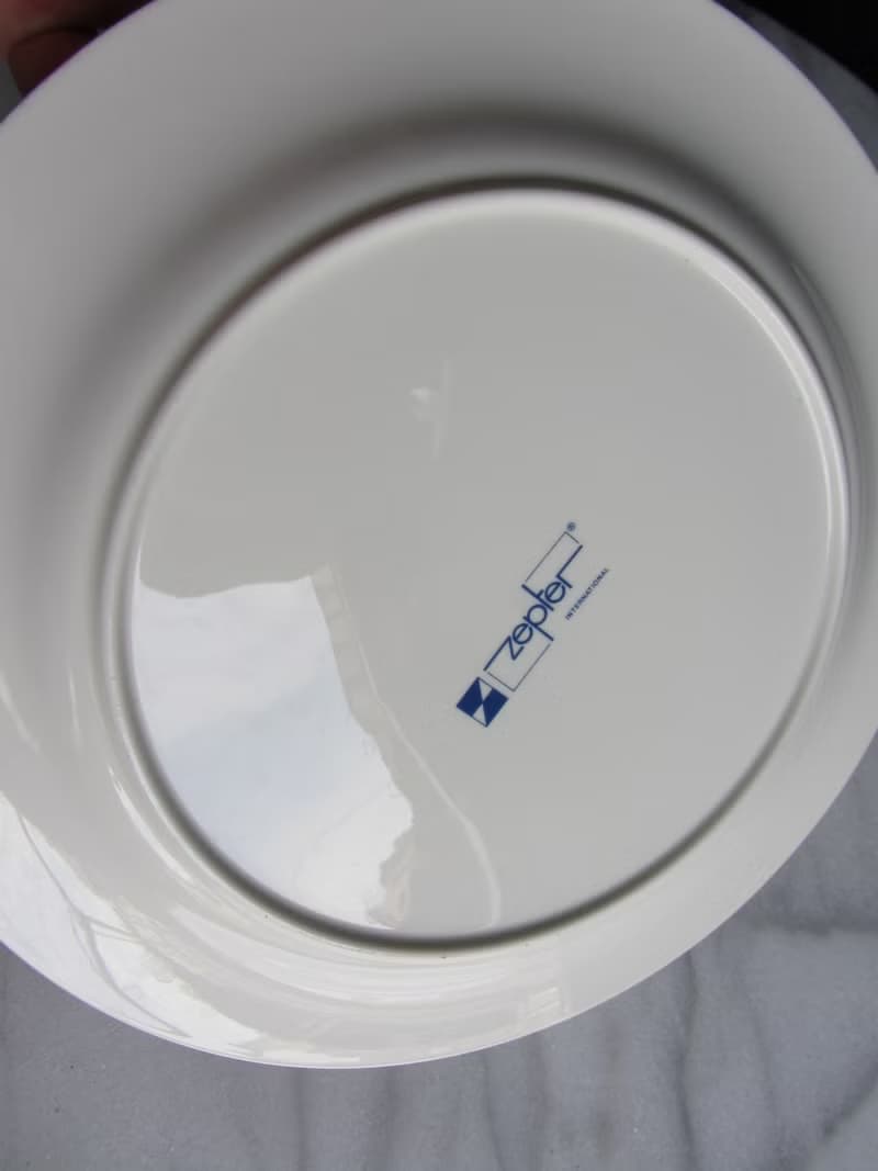 【老時光 OLD-TIME】早期二手金邊瓷盤餐盤(有使用過.有刮傷