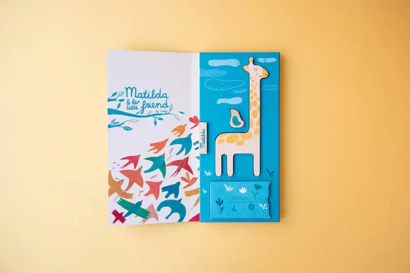 Londji-MATILDA 長頸鹿疊疊樂玩具(西班牙原裝)