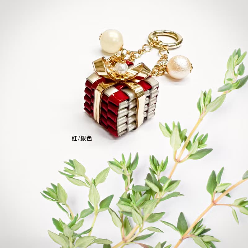 手工吊飾掛鍊|包包吊飾|禮物盒造型吊飾|交換禮物 可愛療癒小物