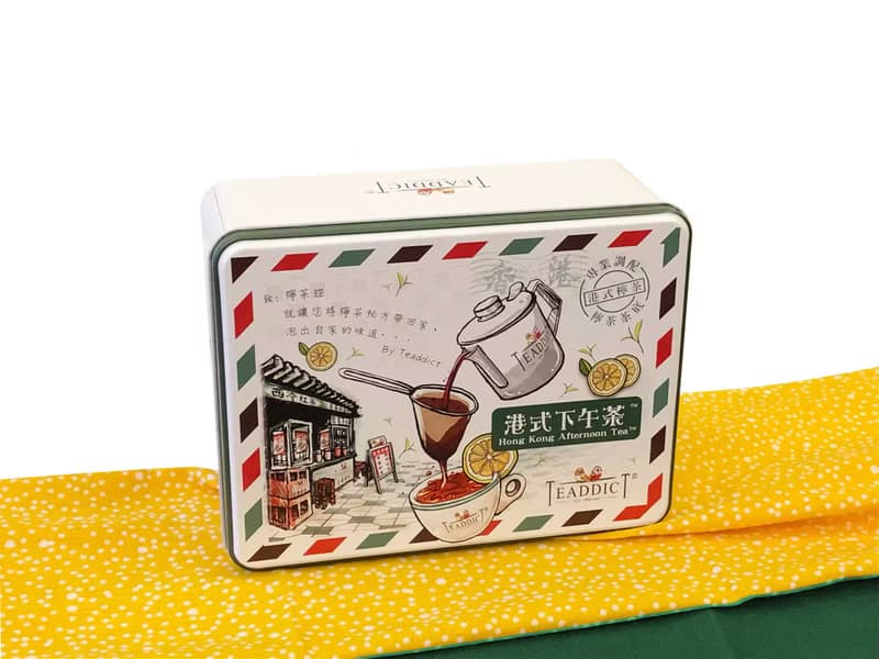 TEADDICT港式下午茶 (檸茶茶膽)| 小郵包DIY Set 100克茶葉連沖泡