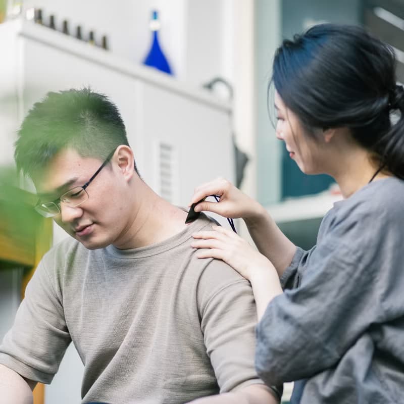 【墨玉】五行墨玉珮 (金) 刮痧按摩 / 玉項鍊 / 生日禮物