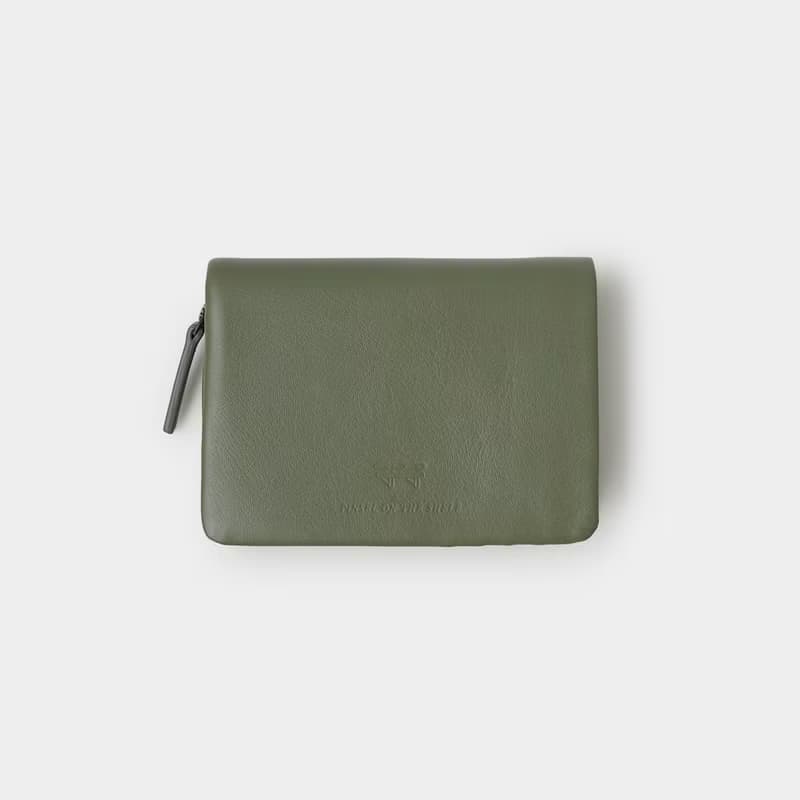pinsel wallet : olive green
