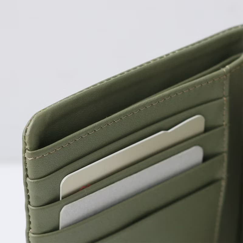 pinsel wallet : olive green
