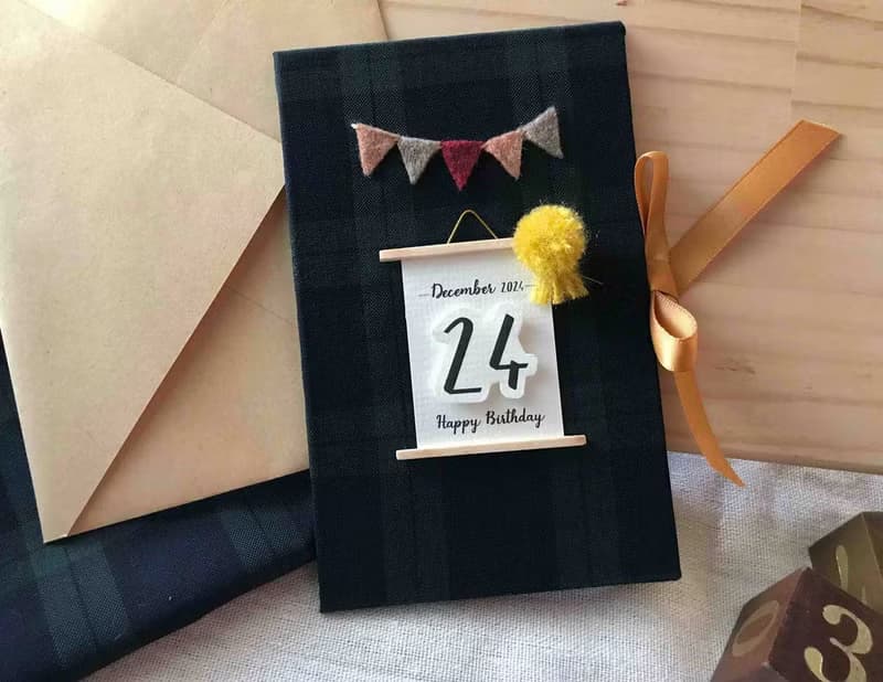專屬於你的祝福 | 手工卡片 | 生日卡 Handmade  card 格子