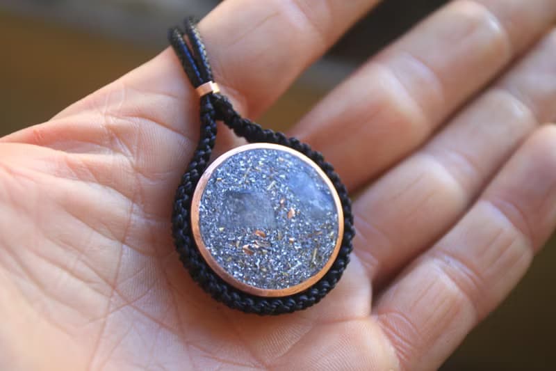 Orgonite Metatron Pendant | Orgonite Pendant | Tensor Ring Pendant| Radiating En