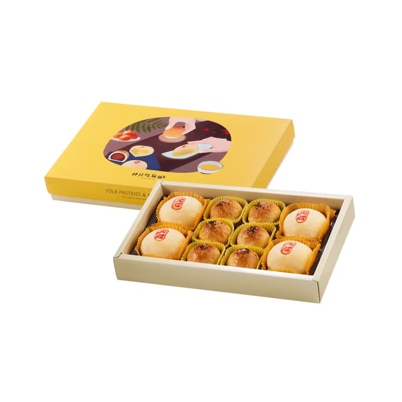 Linhomelybakery林記糕餅舖10入綜合禮盒 (6入蛋黃酥+4顆綠豆椪)
