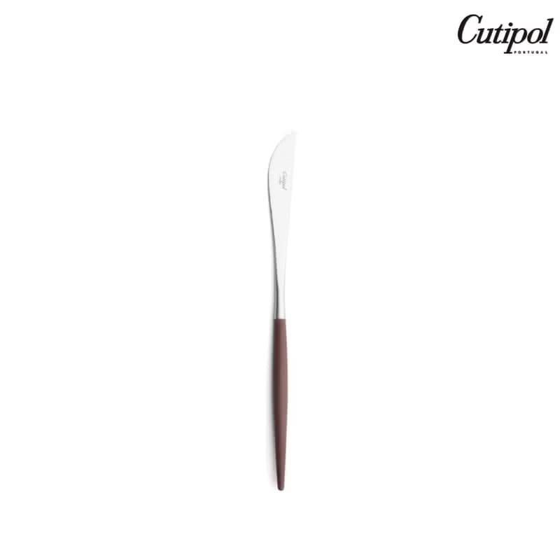 葡萄牙Cutipol GOA系列棕柄22cm主餐刀