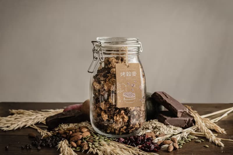 烤穀麥GRANOLA 密封罐650g 小曦倉屋