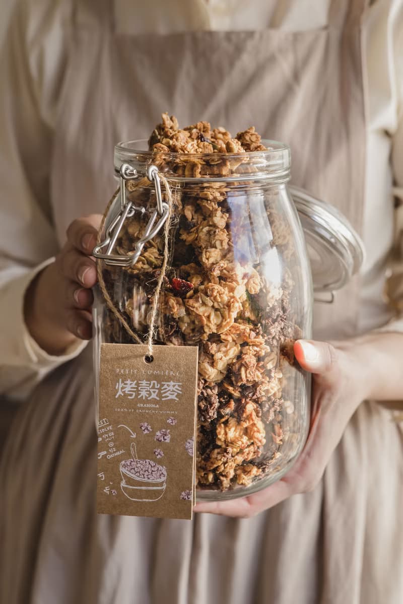 烤穀麥GRANOLA 密封罐650g 小曦倉屋
