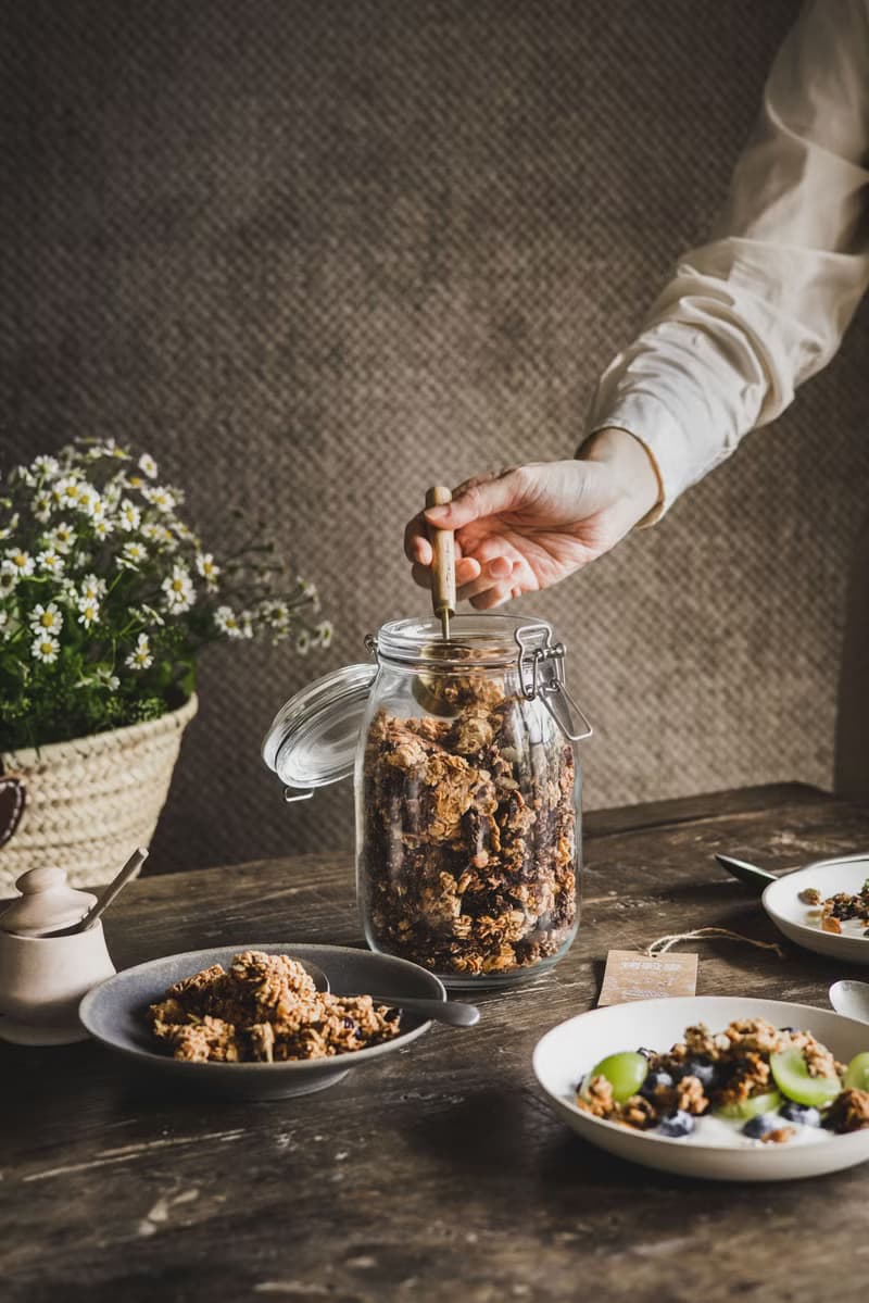 烤穀麥GRANOLA 密封罐650g 小曦倉屋