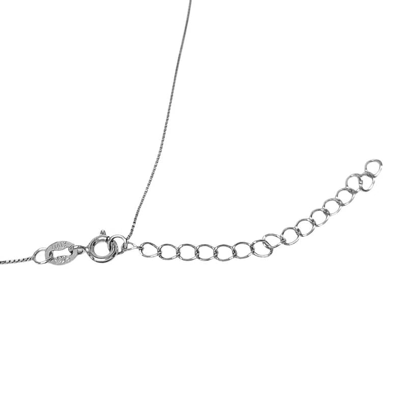 無調色6.5-7mm 日本AKOYA珍珠配意大利製925銀鍊