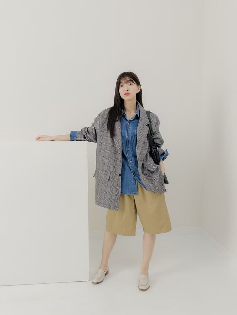 supportingrole 真皮極簡四方2層都市手提托特包 藍