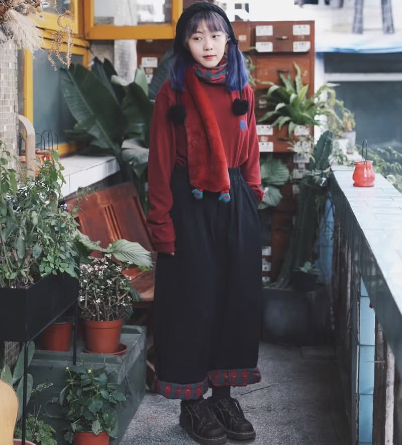 法式復古 禮物刺繡針織打底衛衣