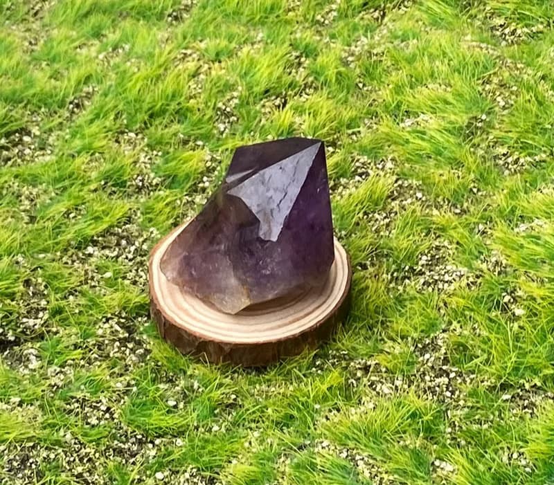 能量礦石-紫晶骨幹 紫水晶 療癒 避邪化煞 吸收負能量 快速出貨