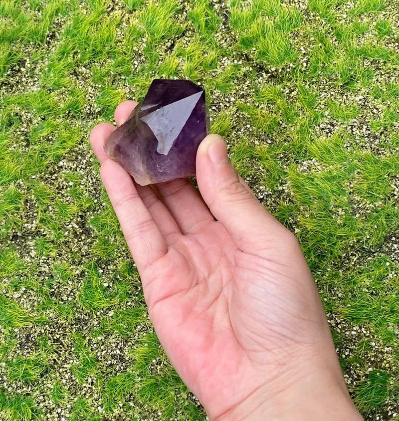能量礦石-紫晶骨幹 紫水晶 療癒 避邪化煞 吸收負能量 快速出貨
