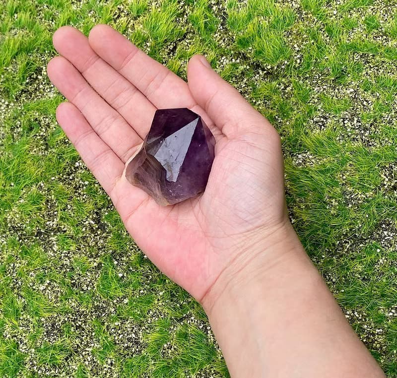 能量礦石-紫晶骨幹 紫水晶 療癒 避邪化煞 吸收負能量 快速出貨