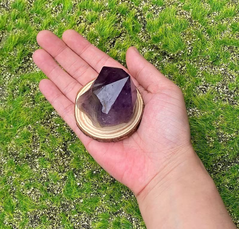 能量礦石-紫晶骨幹 紫水晶 療癒 避邪化煞 吸收負能量 快速出貨