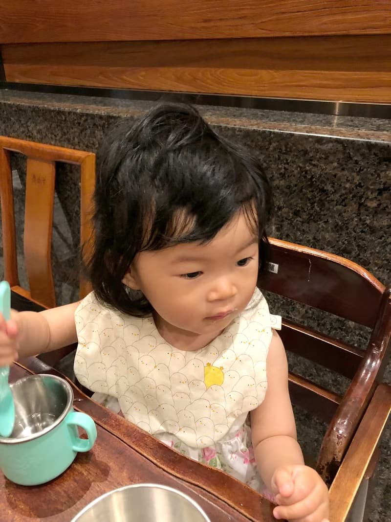 萌黃初生雞 六層紗手作圍兜 口水巾 嬰兒禮物 滿月禮 彌月