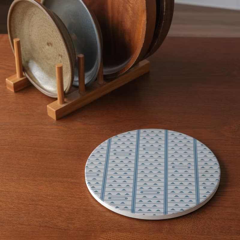 【錦源興】鐵捲門陶瓷防滑鍋墊 l 隔熱墊 止滑墊 圓形鍋墊 禮物