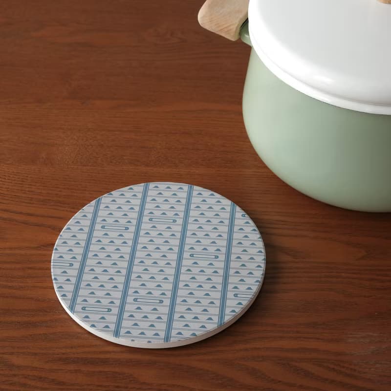 【錦源興】鐵捲門陶瓷防滑鍋墊 l 隔熱墊 止滑墊 圓形鍋墊 禮物