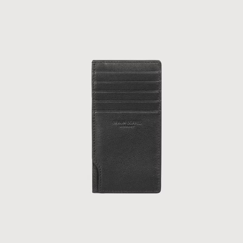 【免費升級送禮包裝】欣娜 18卡兩折長夾-黑色/BF820-631-BK