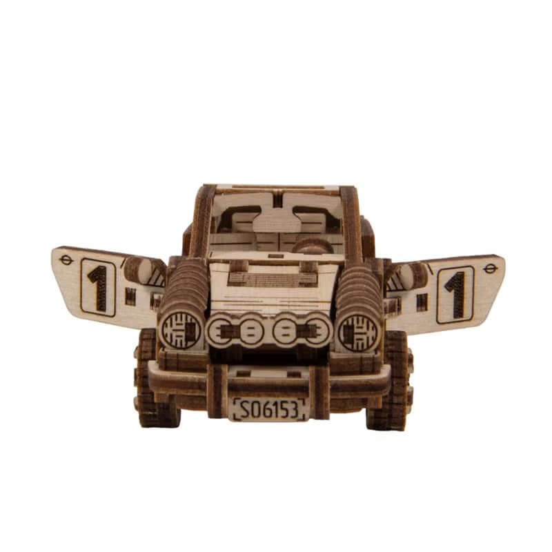 偷偷為男友準備的手工禮物 WOODEN CITY Rally Car 4 / 立體模型