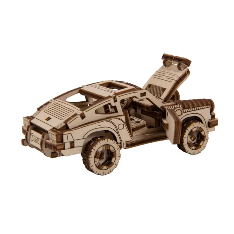 偷偷為男友準備的手工禮物 WOODEN CITY Rally Car 4 / 立體模型