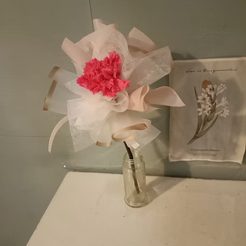 康乃馨永生花花束