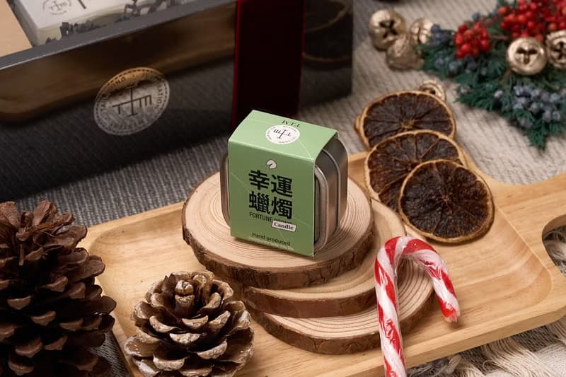 幸運蠟燭/2入組/聖誕禮盒/蠟燭/聖誕禮物/交換禮物/聖誕節/禮品