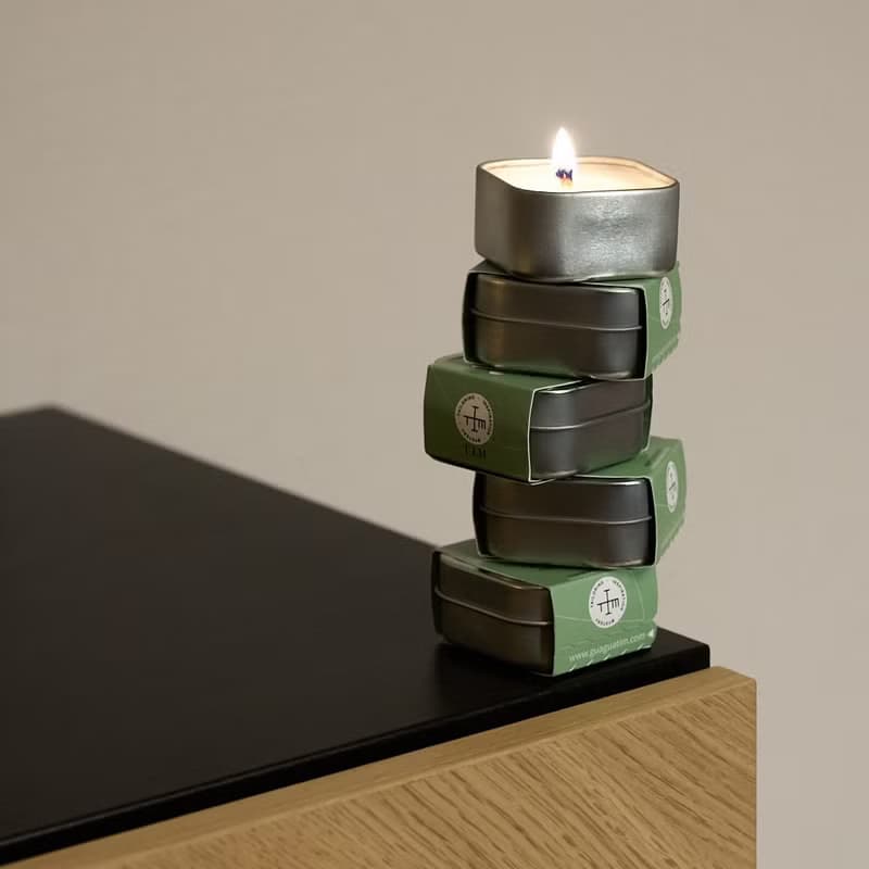 幸運蠟燭/2入組/聖誕禮盒/蠟燭/聖誕禮物/交換禮物/聖誕節/禮品