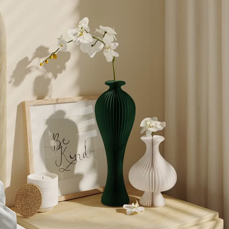 古典花器 白色 情人節禮物 生日禮物 週年禮物