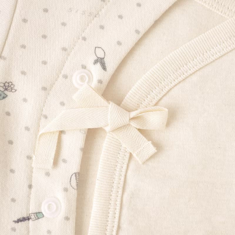 【SISSO有機棉】裏起毛二合一兔裝(小綠) 12M