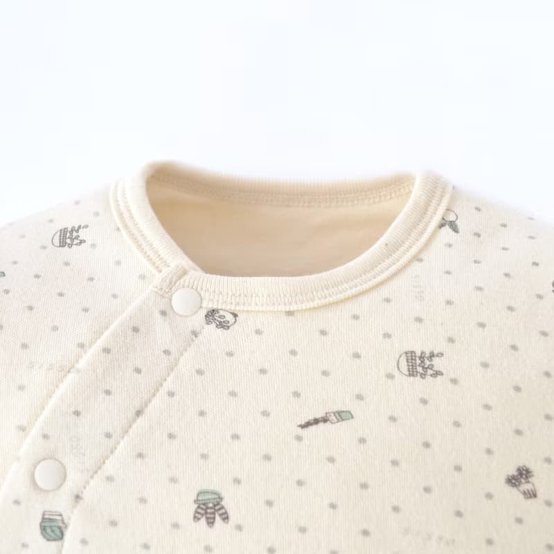 【SISSO有機棉】裏起毛二合一兔裝(小綠) 12M